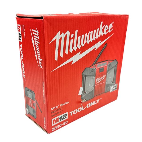 Milwaukee M12 Radio, Brand New In Box
