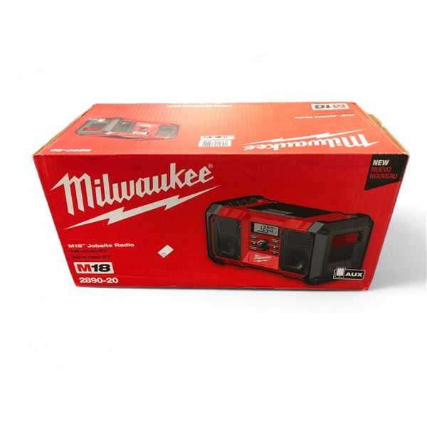 Milwaukee M18 Job Site Radio, Brand New In Box