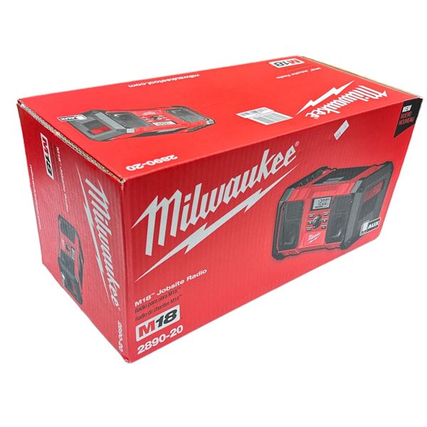 Milwaukee M18 Job Site Radio, Brand New In Box