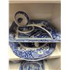 Image 2 : Approx. 40 Pieces Of Spode , Plates , Cups, Butter Dish, Creamer, Ladle, Pitcher, Etc.…