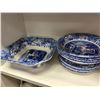 Image 7 : Approx. 40 Pieces Of Spode , Plates , Cups, Butter Dish, Creamer, Ladle, Pitcher, Etc.…