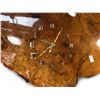 Image 2 : Wood Burl Live Edge Wall Clock