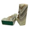 Image 3 : Pair Of Carved Onyx Marble Book Ends