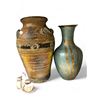 Image 2 : Assorted Vintage Collectibles, Vases, Salt And Peppers, Lamps, Candle Sticks, Turkeys, Etc..