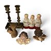 Image 3 : Assorted Vintage Collectibles, Vases, Salt And Peppers, Lamps, Candle Sticks, Turkeys, Etc..