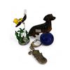Image 2 : Assorted Collectibles, Ship In A Bottle, Fish Floats, Keychains, Beswick, Glass Sea Diver Paper Weig