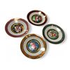Image 5 : 8 Flower Festivals Of Japan Cloisonne Plates