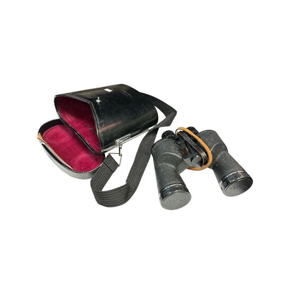 Asahi Pentax Prism Binoculars In Original Case