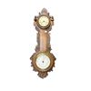 Image 2 : Carved Wooden Barometer, Coo-Coo Clock, And Watch Maker Parts