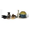 Image 1 : Assorted Pottery Collectibles, Vases, Bowls, Plate, Etc..