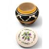 Image 2 : Assorted Pottery Collectibles, Vase, Plate, Tiles, Etc.…