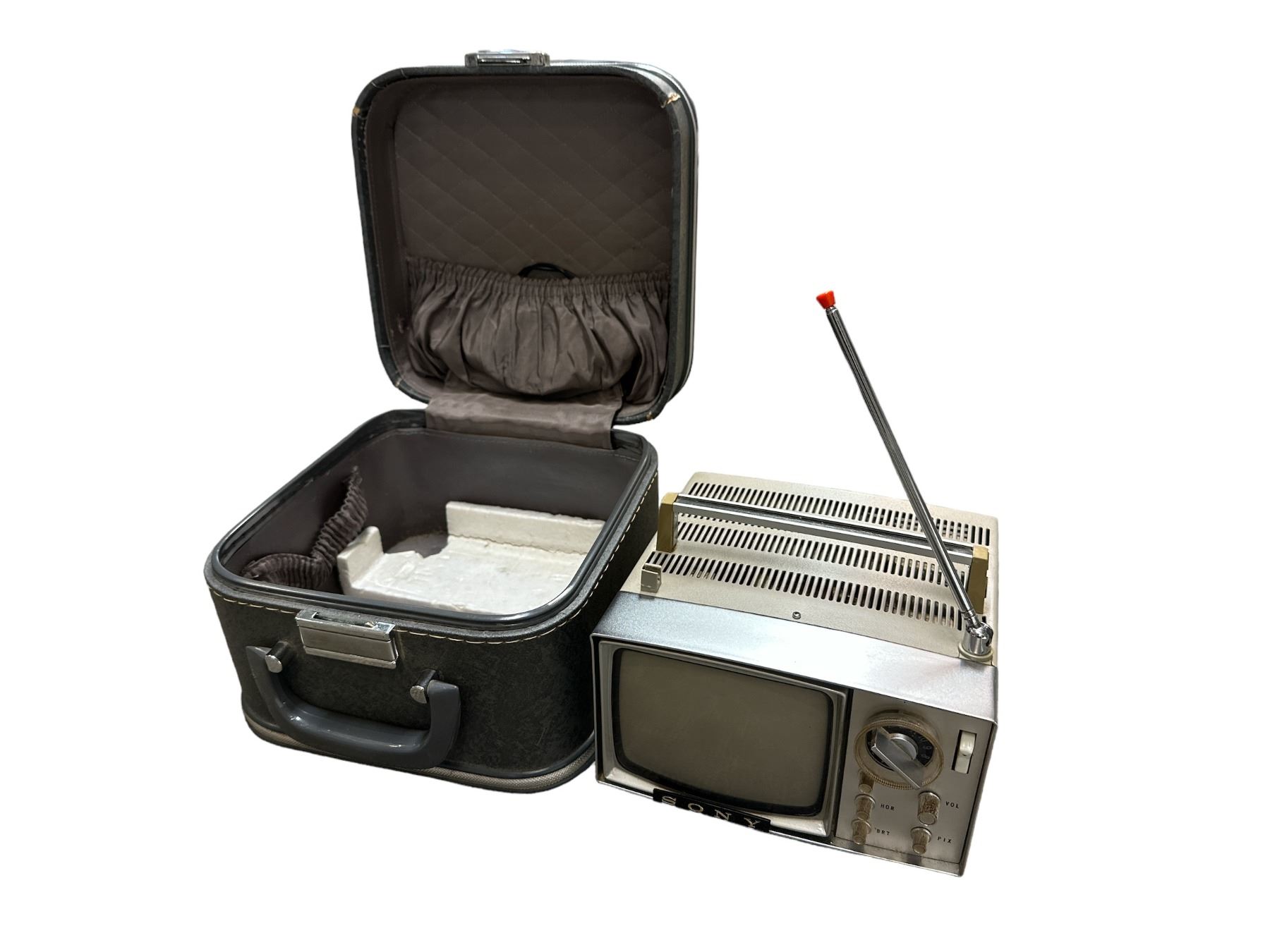 Sony Micro Tv In Original Case Model 5-303W