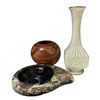 Image 3 : Assorted Collectibles, Ashtray, Vases, Bowl, Etc..