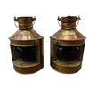 Image 1 : 2 Vintage Ship Lamps, Starboard And Port