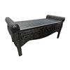 Image 2 : Black Wicker Bench