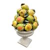 Image 1 : Porcelain Majolica Style Pear Table Decoration