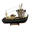 Image 2 : 11 Wooden Model Ships, Sail Boats, Tug Boats, Etc..