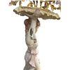 Image 2 : Very Large Ceramic Sculpture Of Lady Holding Flowers