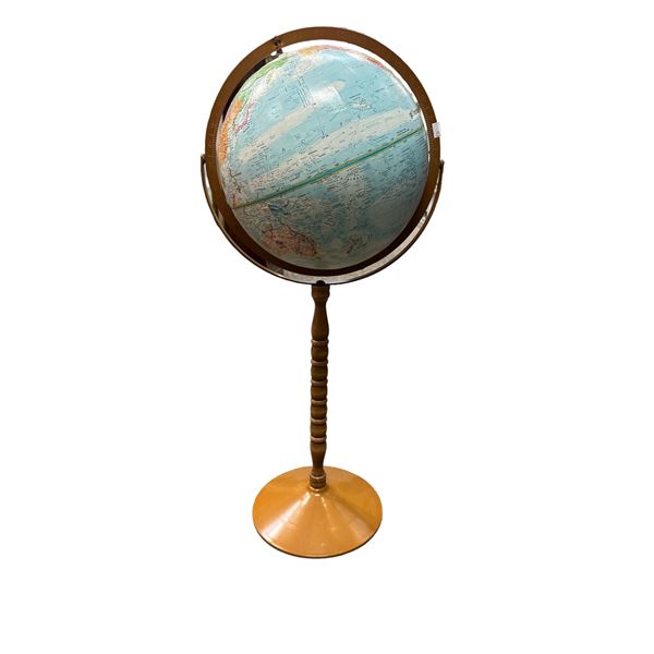 World Globe On Stand