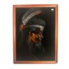 Image 1 : Painting On Canvas Of First Nations Woman Signed McGuire