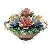 Image 1 : Vintage Ceramic Flower Bouquet Basket
