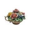 Image 2 : Vintage Ceramic Flower Bouquet Basket
