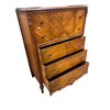Image 2 : Vintage Carved Wooden Glass Top Dresser