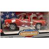 Image 2 : 1:18 Die Cast American Muscle 1978 Dodge Lil Red Truck In Box