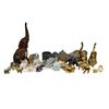 Image 1 : Assorted Elephant Collectibles, Brass, Teapot, Cups, Etc..