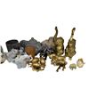 Image 3 : Assorted Elephant Collectibles, Brass, Teapot, Cups, Etc..