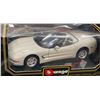 Image 2 : 1:18 Die Cast Burago Chevrolet Corvette Convertible 1998 In Box