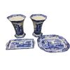 Image 1 : 4 Pieces Of Spode, 2 Vases And 2 Platters
