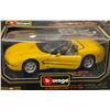 Image 3 : 1:18 Die Cast Burago 1998 Chevrolet Corvette Convertible In Box