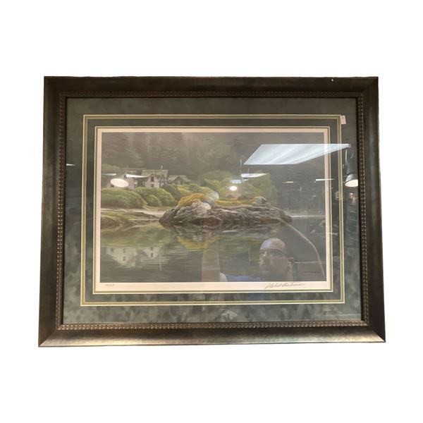 Framed Robert Bateman Print #481/950 And Pencil Signed By Robert Bateman