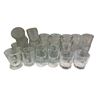 Image 1 : Assorted Drinking Glasses With Embossed Insects And Diamonds