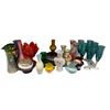 Image 1 : Assorted Collectible Ceramic And Glassware, Vases, Cups, Creamers, Bowls, Etc.…