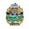 Image 2 : 2 Gulf Miniature Train Signs And A Lionel Ville Train Clock