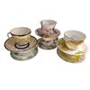 Image 3 : 14 Teacups And Saucers With R.S Prussia Celery Dish