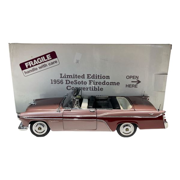 Die Cast Danbury Mint Limited Edition 1956 Desoto Firedome Convertible In Box