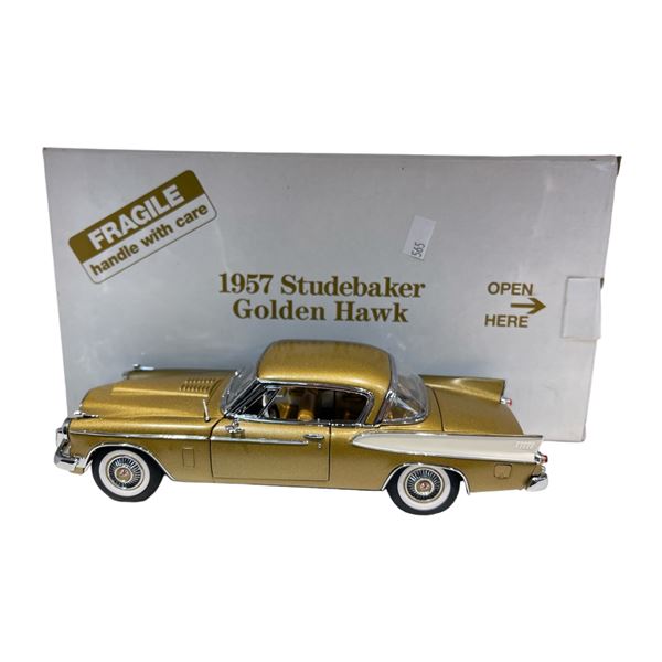 Die Cast Danbury Mint 1957 Studebaker Golden Hawk In Box