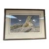 Image 1 : Framed Robert Bateman Print Of Polar Bear #388/950 Signed In Pencil By Robert Bateman