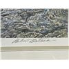 Image 2 : Framed Robert Bateman Print Of Polar Bear #388/950 Signed In Pencil By Robert Bateman