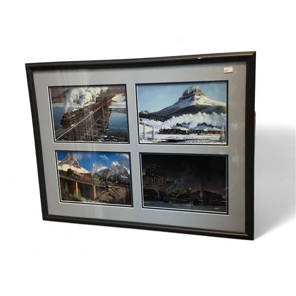 Framed Collage Of Max Jacquiard Prints