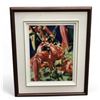 Image 3 : 4 Assorted Framed Pictures, Dolphins, Flowers And Cats