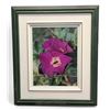 Image 2 : 4 Assorted Framed Pictures, Flowers, Birds, Cat, Etc..
