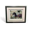 Image 4 : 4 Assorted Framed Pictures, Duck, Parrot, Flowers, And Bird