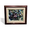 Image 2 : 4 Assorted Framed Pictures, Bird, Parrot, And Cranes