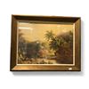 Image 1 : Framed Print Of Fisherman At River