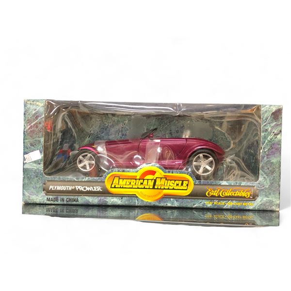 1:18 Die Cast Ertl American Muscle Plymouth Prowler In  Box