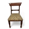 Image 2 : Carved Wood With Cheetah Upholstery Child's Chair